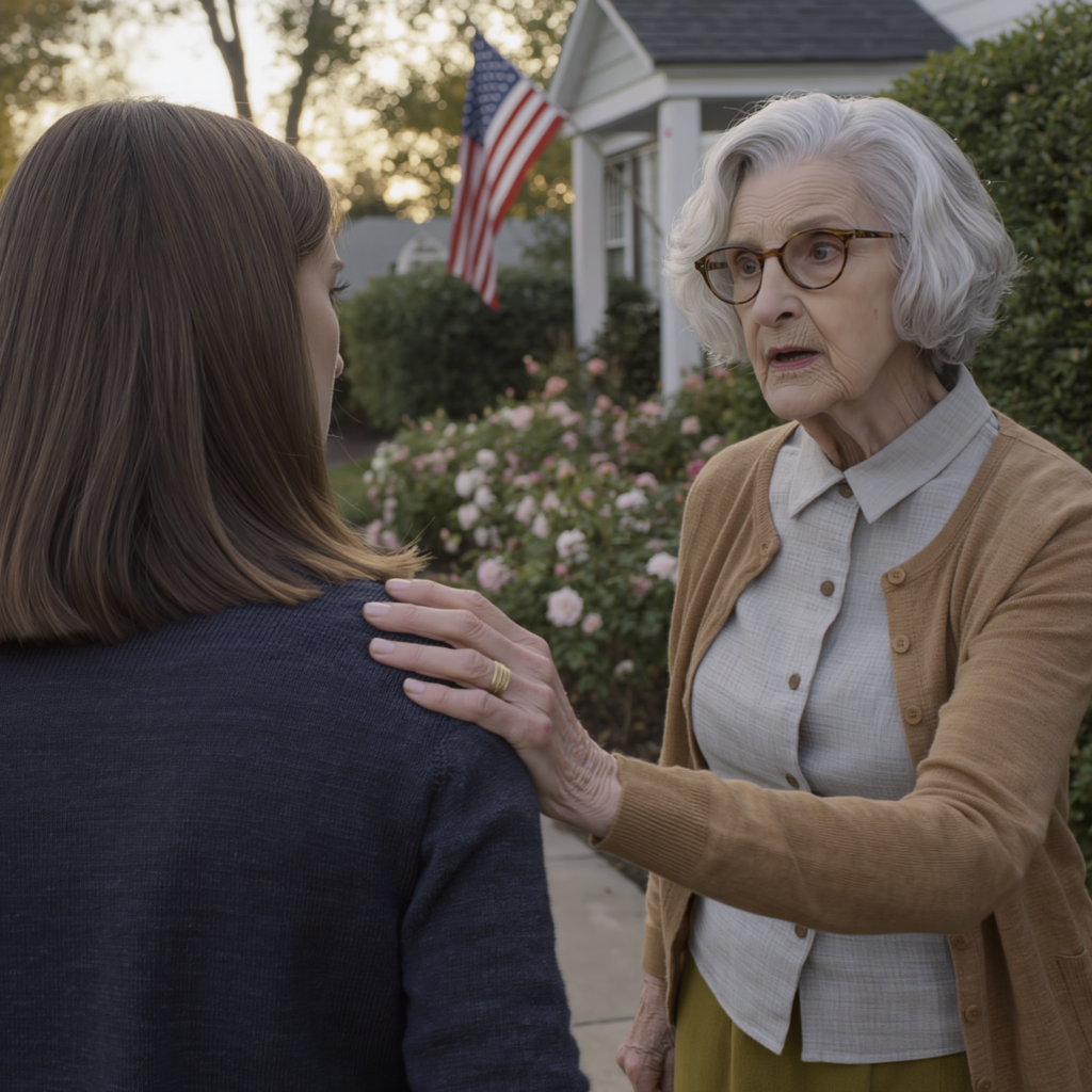 I felt something was off in my house, so I pretended to grab my suitcase to visit my sister and quietly came back to watch from a distance; just as my heart was pounding, an elderly neighbor touched my shoulder and whispered, “Wait until midnight—you’ll see everything.” I held my breath as the door opened, a strange car pulled up, laughter echoed in the living room… and what appeared when the clock hit 12 left me frozen. – News