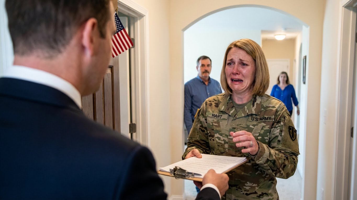 The Morning After My Soldier Husband’s Funeral, I Came Home To Find My In-Laws Changing The Locks. “Blood Family Only. Your Time Here Is Over!” His Father Announced Coldly. I Stood Still As They Piled My Things Into Boxes, Then Looked Him Straight In The Eye And Said, YOU FORGOT ONE THING – News