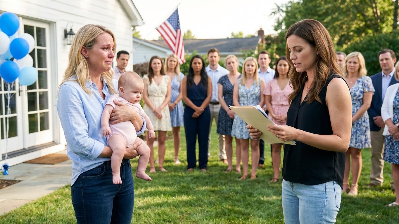 After My Husband’s Funeral I Went To My Sister’s Son’s First Birthday Party And She Announced, “My Son Is Your Husband’s Child, So As Inheritance I’ll Take Half Of Your $800K House.” She Even Showed Me His Will. I Said, Oh, I See And Tried To Hold Back My Laughter. BECAUSE MY HUSBAND – News