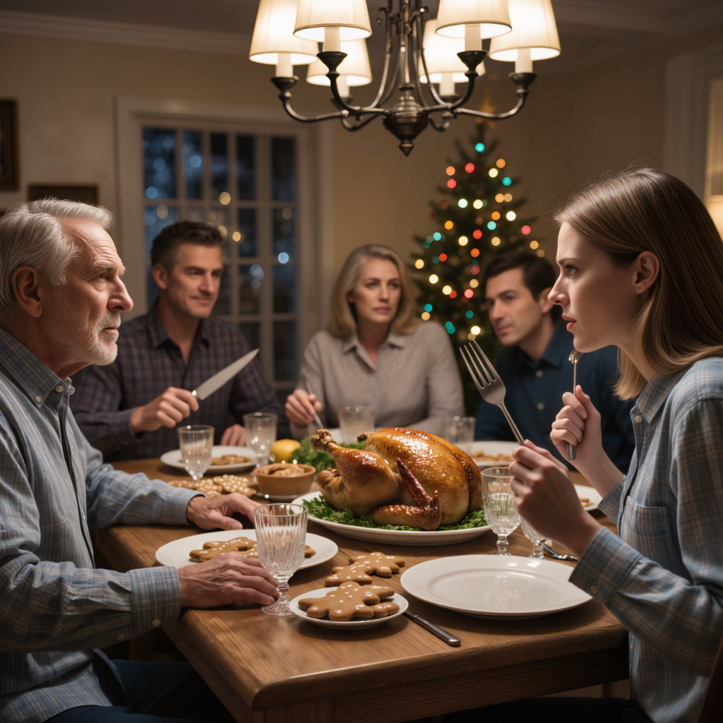At christmas dinner, my grandfather slammed the table. “why is a stranger controlling the multi-million-dollar company i left you?” i froze, then said, “what are you talking about? i don’t even have a dollar to my name.” the room went silent. my parents and brother turned pale – News