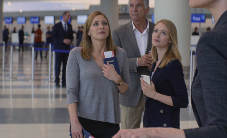 My parents and sister canceled my ticket right at the Paris airport and left me standing there in Europe—no phone, no wallet, no way to reach anyone… and just as I collapsed, a man in a black suit leaned in and whispered, “Pretend you’re my wife. My car’s coming”… and from that moment on, they started paying a price they didn’t even know was coming. – News