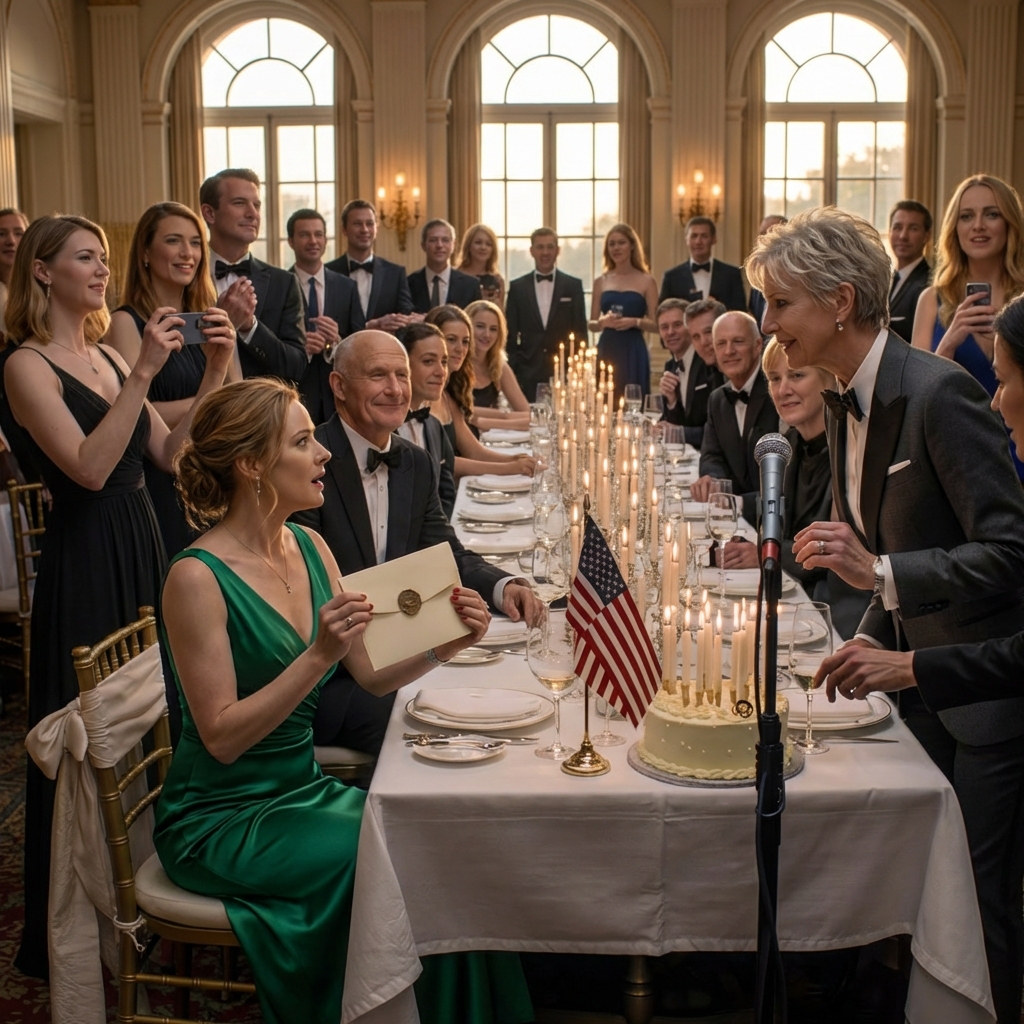 At The Family Dinner, Dad Said: “I’m Proud Of All My Children… Except The Loser Sitting At The Table.” Everyone Laughed. I Stood Up, Placed An Envelope On The Table And Said: “For You, Dad – Happy Father’s Day.” Then I Walked Out… HE OPENED IT… AND COULDN’T STOP SCREAMING FOR 10 MINUTES STRAIGHT. – News