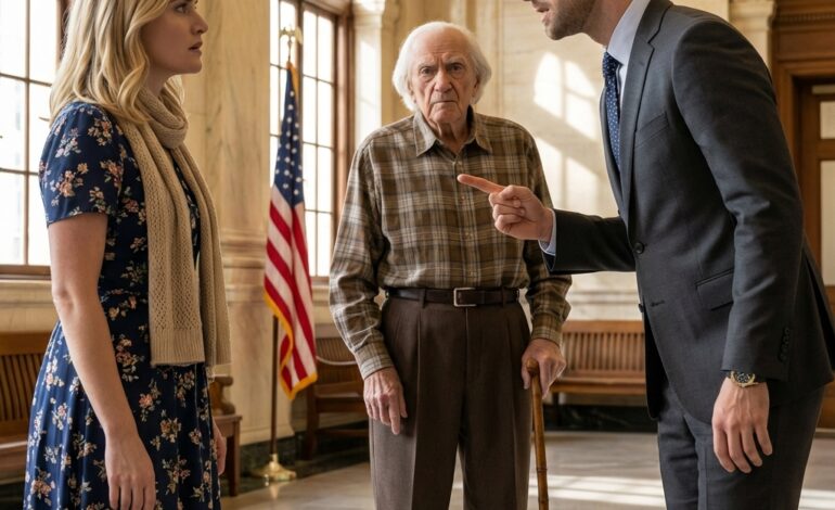 He walked into a Chicago divorce hearing sure he could erase me—until a packed CTA bus, a worn wooden cane, and one quiet stranger turned his confidence into a countdown. – News