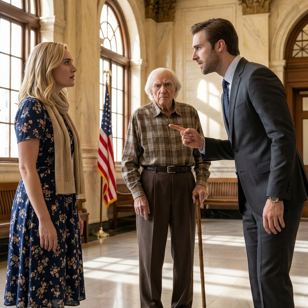 He walked into a Chicago divorce hearing sure he could erase me—until a packed CTA bus, a worn wooden cane, and one quiet stranger turned his confidence into a countdown. – News