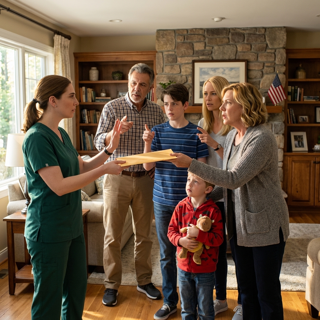 While I waited under hospital lights for my son’s surgery update, my family texted, “Adults only—don’t bring your kid,” and I finally cut off what they’d been quietly taking from me for years… right before my mother appeared with an envelope that looked far too official. – News