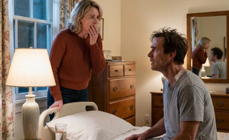 They told me the surgery went perfectly. My husband was alive. I thought the nightmare was over. Then he walked through our front door, looked around, and froze. He turned to me slowly. “Who are you?” My smile collapsed. He pressed a hand to his chest, trembling. “And… why am I trapped in this body?