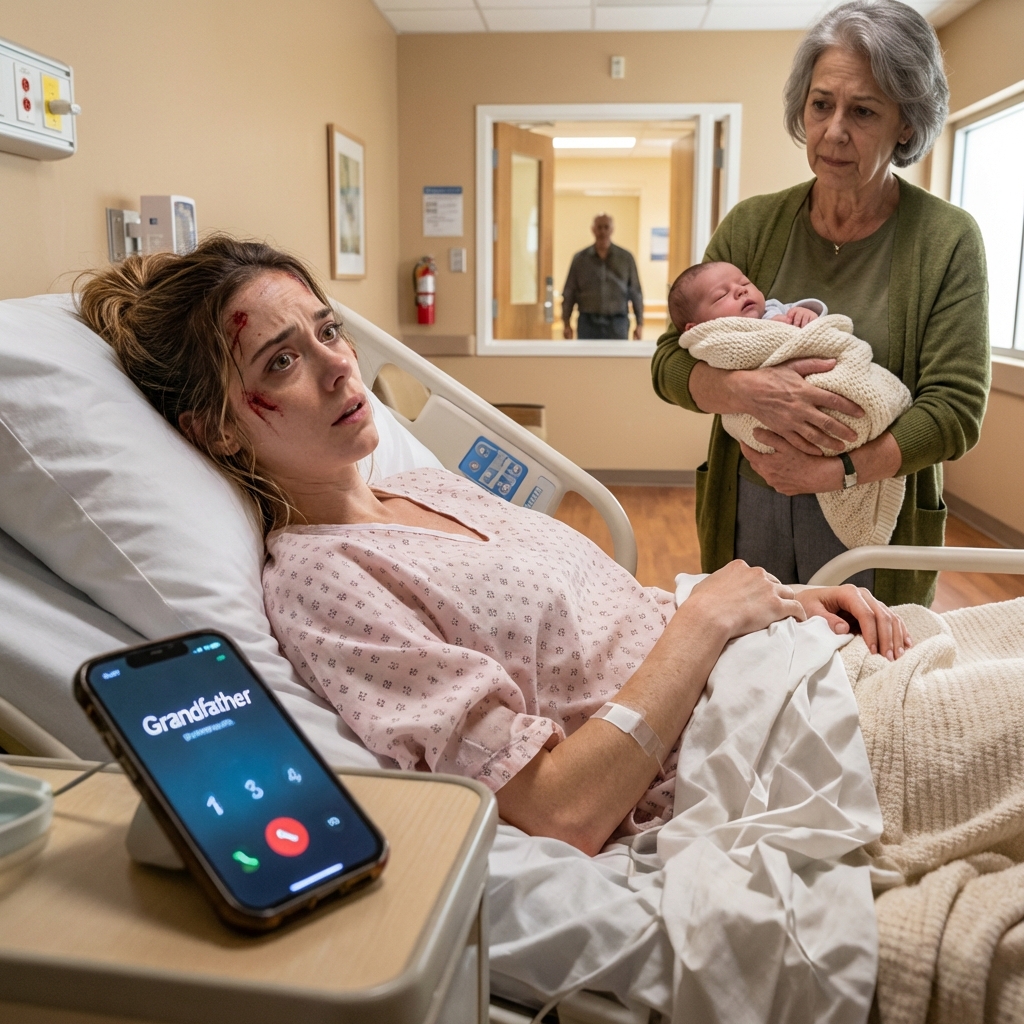My Mother Refused My Newborn During My Car Accident – Grandpa’s One Call Changed Everything… – News