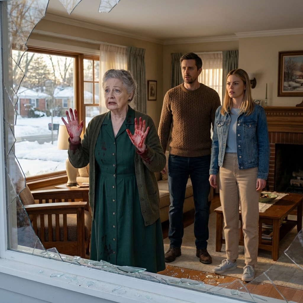 My son and his wife caused a frightening accident for me with the glass door, yet they still turned around to mock me and call me broke and useless. I didn’t say a word. I stayed silent and let them believe I had no way out. That night, when the whole house had gone quiet, I called my lawyer and activated my trust fund. By morning, everything they relied on was locked down, and my $21 million became something they couldn’t touch. – News