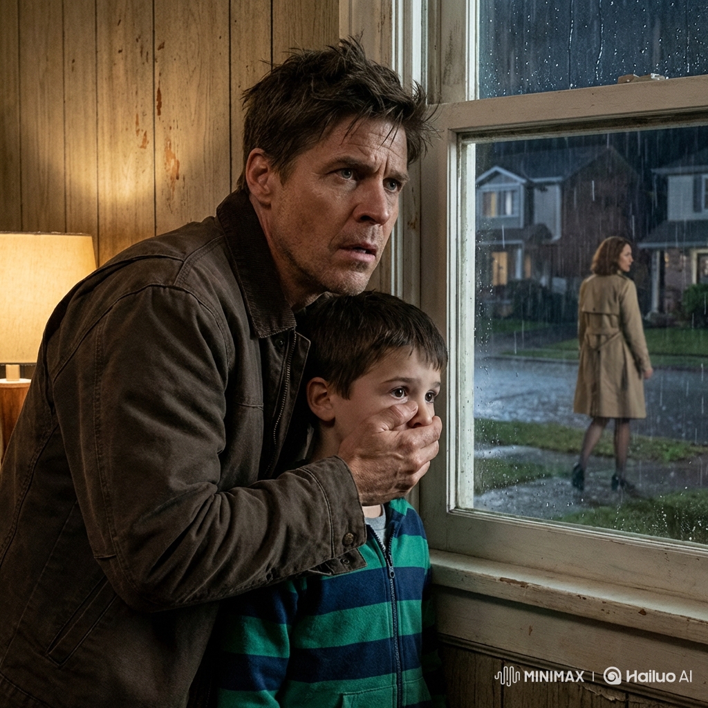 My CIA father called at 3 a.m. “Are you home?” “Yes, sleeping. What’s wrong?” “Lock every door. Turn off all lights. Take your son to the guest room. Now.” “You’re scaring me—” “Do it! Don’t let your wife know anything!” I grabbed my son and ran downstairs. Through the guest room window, I saw something horrifying… – News