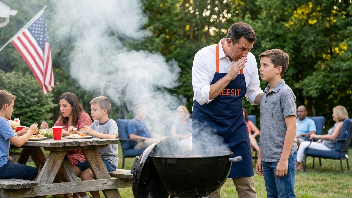 At Our Family Bbq, Dad Mocked My Son: “Put Your Medal Away—Participation Awards Don’t Mean Much Here.” My Kid Clutched It Tighter. I Stayed Calm, Then Announced Something About The Next Event That Made Dad Go Quiet… – News