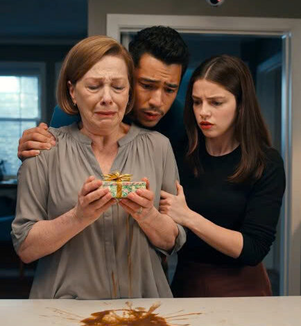 He told me to hand his sister what she always demanded, but when a coffee mug shattered at my feet, I packed a blue suitcase, saved one sharp piece of proof, and drove toward a sunset I wasn’t sure I’d survive. – News