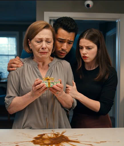 He told me to hand his sister what she always demanded, but when a coffee mug shattered at my feet, I packed a blue suitcase, saved one sharp piece of proof, and drove toward a sunset I wasn’t sure I’d survive. – News