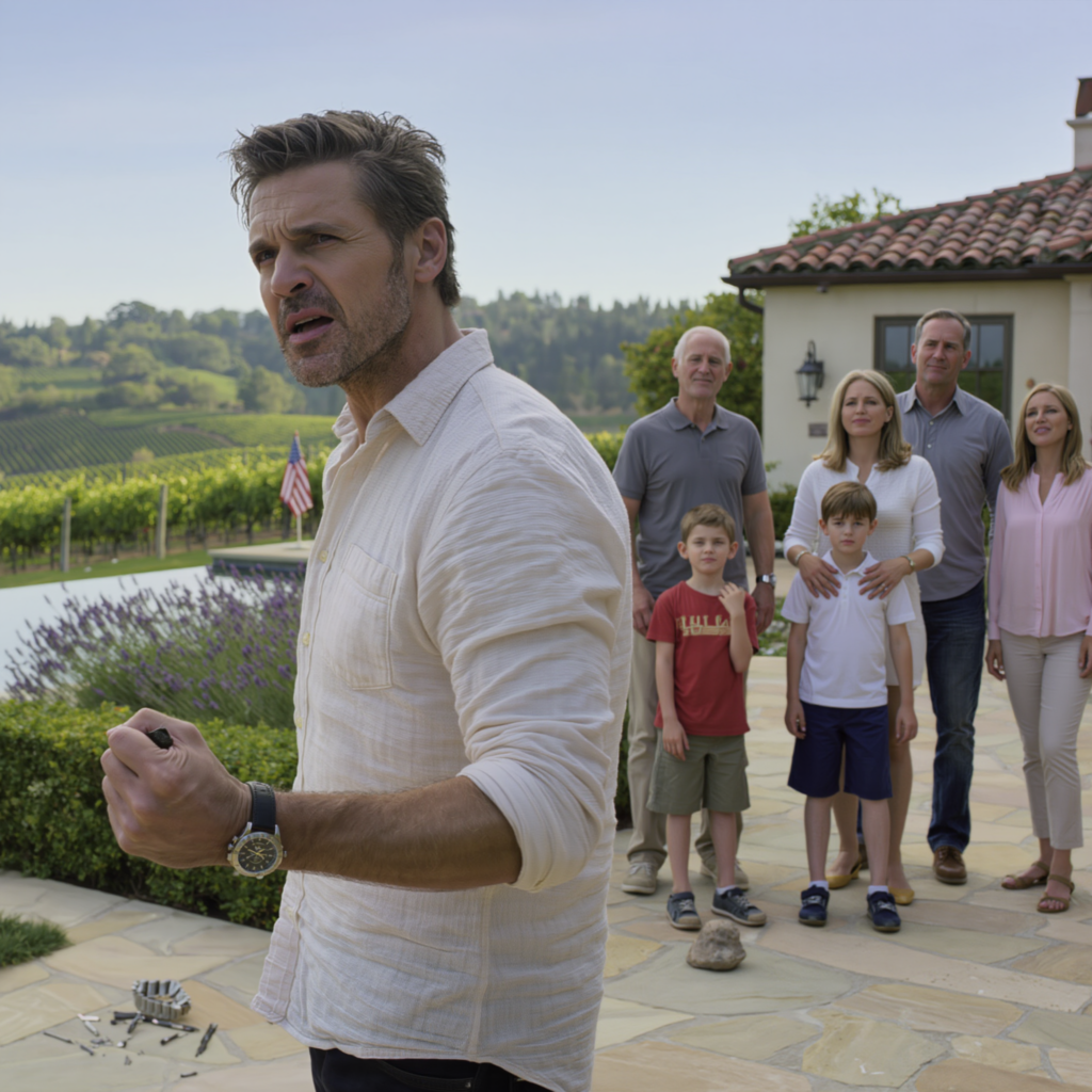 My 9-Year-Old Nephew Smashed My $13,000 Rolex With a Rock — Then Coldly Gave Me the “Middle Finger”; My Whole Family Defended Him, My Brother Lectured Me: “We’re Family, You’re Supposed to Let It Go”… I Just Nodded, Walked Inside, and Put My Hand on the One Thing That Made Them Turn Purple. – News