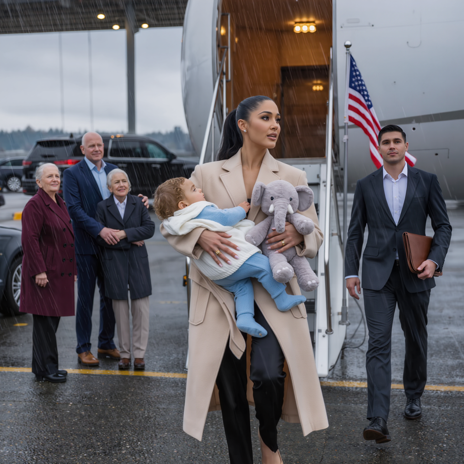 ‘You’re not worthy of our family,’ my husband and his parents said when I couldn’t give him the baby they demanded so I walked out with one suitcase. I stayed silent for four years… until I stepped off a private plane with my two year old son and a man they’d never seen before, and their faces told me they still had no idea this was only the beginning. – News