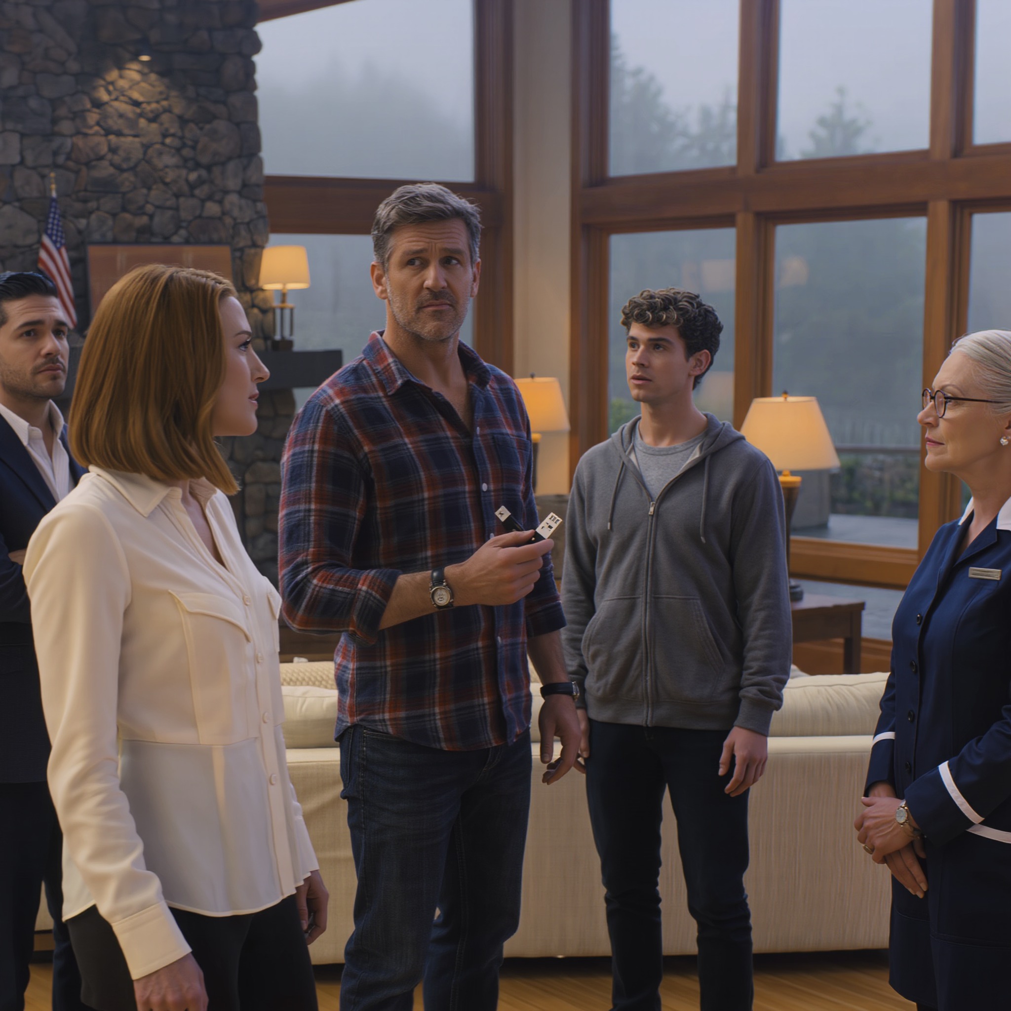 After dropping my son at the airport, our housekeeper of ten years urgently called and warned me not to go home but to check the cameras, and when I opened my phone, I stood frozen at what I saw. – News