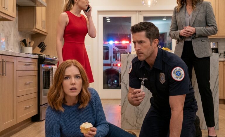 Two weeks ago, I almost didn’t make it through the night on the kitchen tile of my one-bedroom in Milbrook, Missouri—while my family clinked glasses under warm backyard string lights at my twin sister’s 25th birthday party… the party I wasn’t invited to. When the paramedic asked for my emergency contact, I let out this dry little laugh and said, “I don’t really have one.” He glanced at his tablet, then back at me, and his voice shifted—professional, but careful. – News