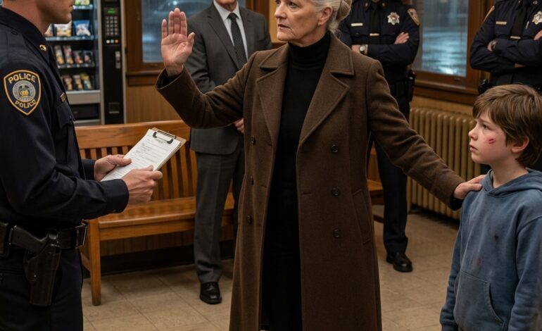 My grandson called me at 1:47 a.m. from a police station two states away, whispering that his mom’s new boyfriend had kicked him out, flipped the story, and now the people in uniform were treating him like the threat—so I drove into the dark with my hands steady on the wheel and one thought drilling through my chest: someone was trying to use “the system” to break a sixteen-year-old boy. – News