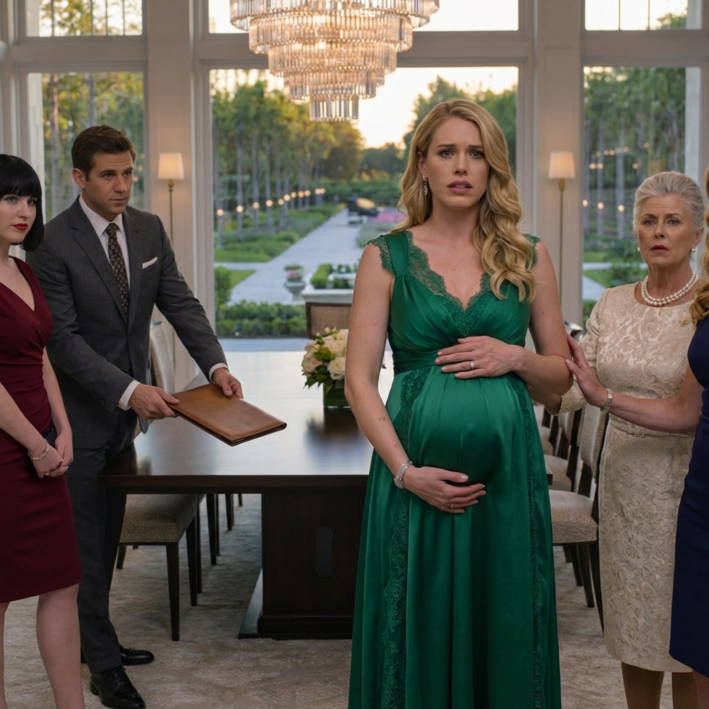 At her baby shower, he announced the divorce like it was a business deal—then said, “You’re nobody,” and slid the papers across the table. Meredith, seven months pregnant, left with two suitcases and a broken heart. What he didn’t know: the man watching from Manhattan was her father… and he’d already bought the company Preston thought belonged to him. – News