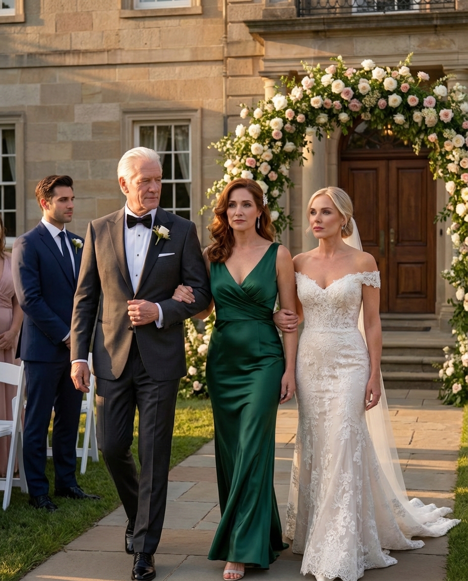 She whispered I was too poor for my son’s wedding at Chateau Belmare—and my own boy didn’t defend me. I drove home in tears, opened a forgotten sketchbook, and sent one reckless message. By nightfall, my first love called back… the man who rebuilt that chateau. Three weeks later, I walked in on his arm—as the art conservator he hired—and my son finally had to choose respect. – News