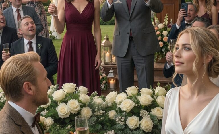 At my daughter’s Wyoming wedding, her powerful father-in-law raised a glass and shamed me for being “too poor”—not knowing I’d spent 20 years collecting proof that his mine cost-cutting buried my husband. When the screens lit up with forged contracts in my daughter’s name and a recorded threat aimed at her unborn baby, the ballroom went from champagne smiles to frozen silence… and the doors finally opened. – News