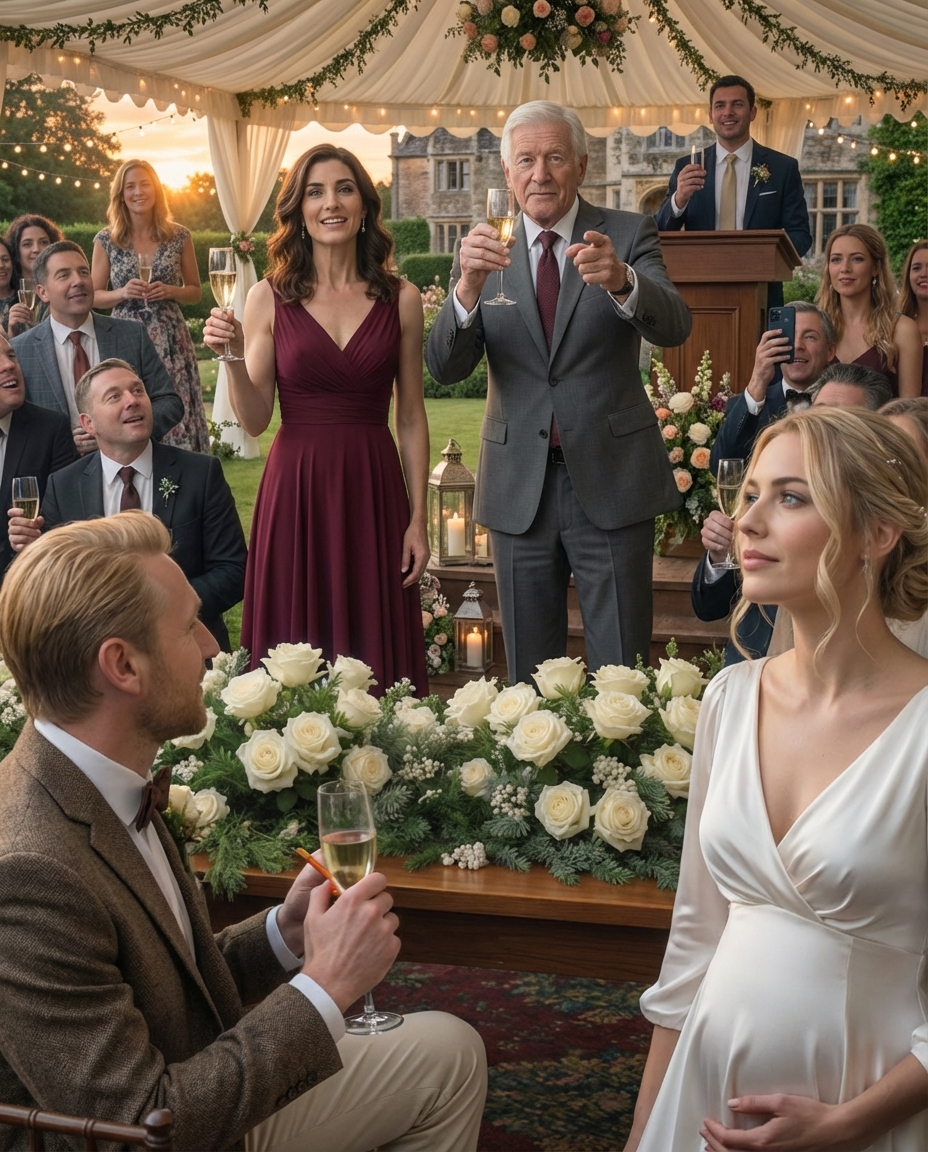 At my daughter’s Wyoming wedding, her powerful father-in-law raised a glass and shamed me for being “too poor”—not knowing I’d spent 20 years collecting proof that his mine cost-cutting buried my husband. When the screens lit up with forged contracts in my daughter’s name and a recorded threat aimed at her unborn baby, the ballroom went from champagne smiles to frozen silence… and the doors finally opened. – News