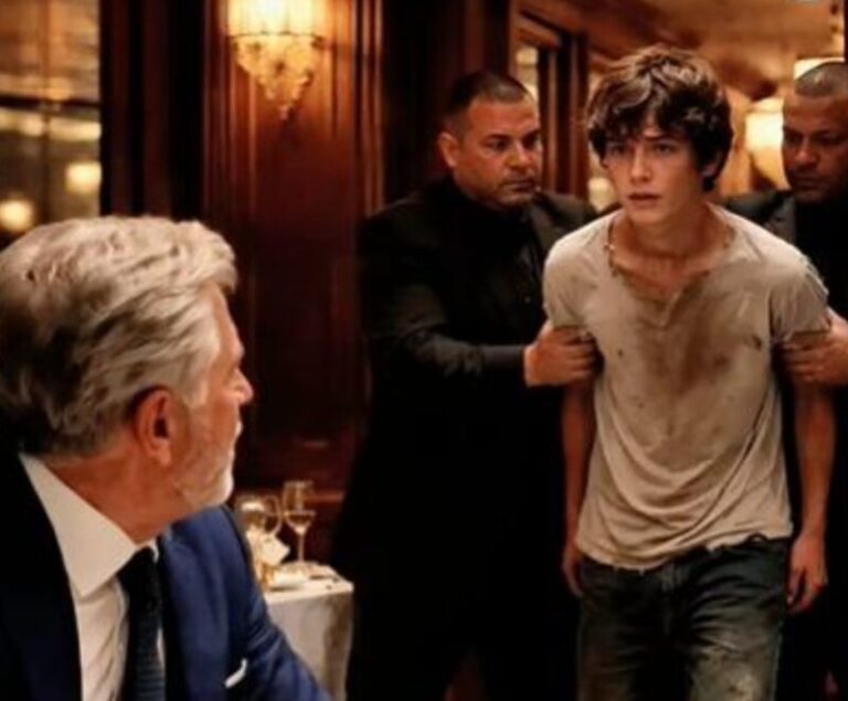 Jag tillät inte den unge hemlöse att gå fram till mannen, men han gjorde i exakt det ögonblicket en upptäckt som förvånade alla