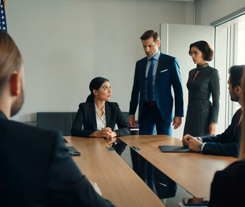 “Don’t Embarrass Me,” Sister Warned. “Derek Works For Nexara Ai. They’re Worth Billions.” I Stayed Quiet. At Dinner, She Introduced Me As “Between Jobs.” Monday Morning, Derek Entered The Boardroom For His First Executive Meeting. I Sat At The Head Of The Table. His Boss Whispered: “That’s Our Ceo.” DEREK STARTED SCREAMING, BECAUSE… – News