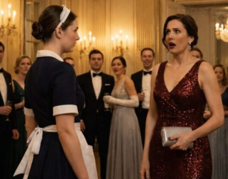 På restaurangen gick allt som vanligt, tills en kvinna började håna servitrisen, och det som hände i det ögonblicket chockerade alla