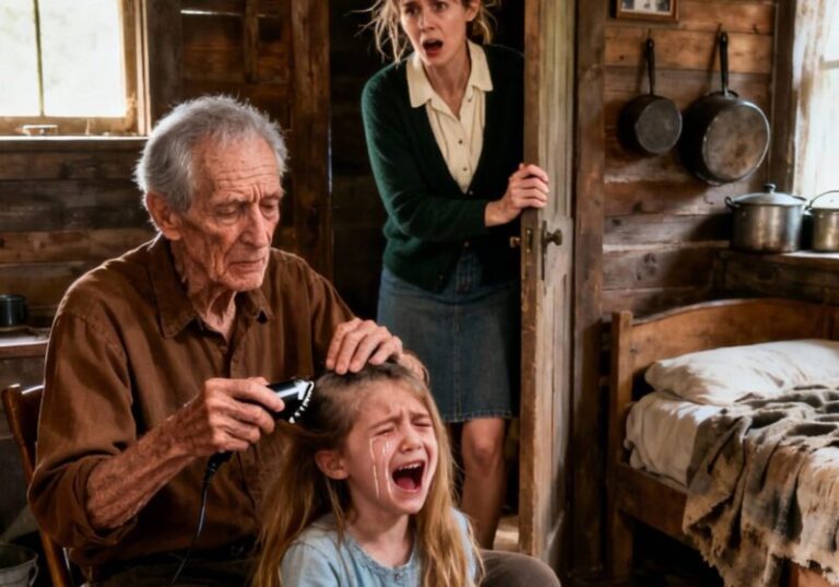 Kvinnan kom hem och, när hon såg hur man behandlade hennes barn i huset, gjorde hon något som chockade alla