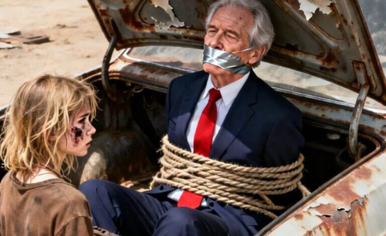 Ett barn upptäckte en miljardär som var inlåst i bagageutrymmet på en bil och hjälpte honom att frigöra sig, men det mannen gjorde med barnet efter frigörandet chockade alla