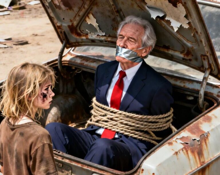 Ett barn upptäckte en miljardär som var inlåst i bagageutrymmet på en bil och hjälpte honom att frigöra sig, men det mannen gjorde med barnet efter frigörandet chockade alla