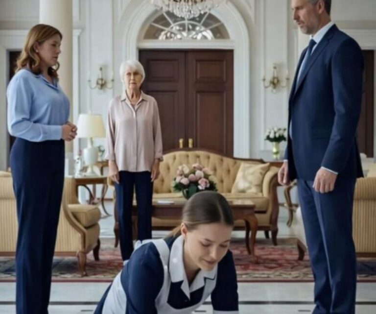 En man återvände från utlandet efter två år och när han såg hur hans fru behandlade deras dotter gjorde han något som chockerade alla