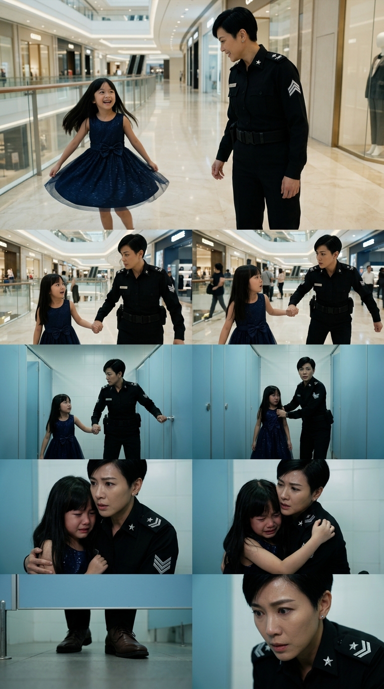 My 8-Year-Old Grabbed My Wrist and Whispered, “Mom, Shh… Don’t Move”—Then Through a Mall Bathroom Door I Heard a Man Say, “Target Acquired. Maisie Barnes’s Daughter. She’s Wearing a Blue Dress,” and by the time security caught him, the people who always called me “too coarse to be a mother” had no idea a yellow bank receipt was already sitting in my pocket, waiting to destroy their perfect image. – News