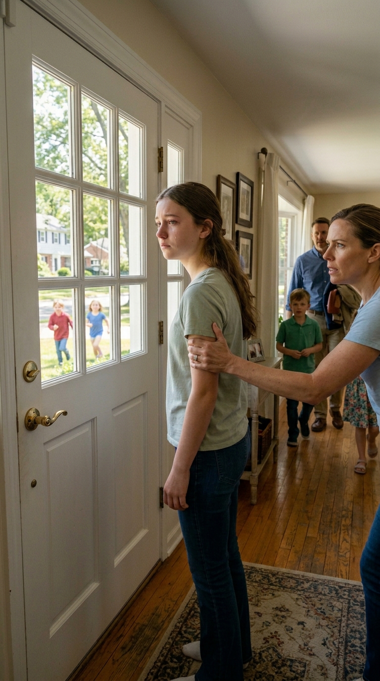 For sixteen years, my parents told us the outside air would kill us. Then I found Mom’s old laptop, searched the disease she swore we had, and got absolutely nothing. When I finally slipped into Dad’s locked shed at 3 a.m., my flashlight landed on a newspaper clipping with four children’s faces—and the line I still hear in her voice: “You could have died.”