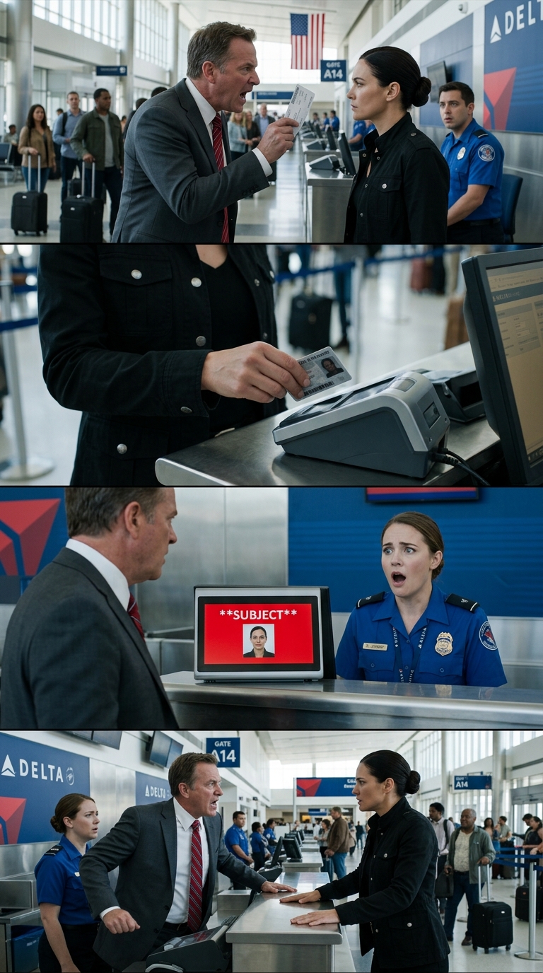 At LAX, my brother waved an economy boarding pass in my face and laughed, “First class isn’t for people living paycheck to paycheck.” My mother looked away. My father stayed silent. Then I reached into the pocket of my cheap jacket, touched the black card I had hidden all morning, and watched the airline agent’s screen turn red in front of everyone.