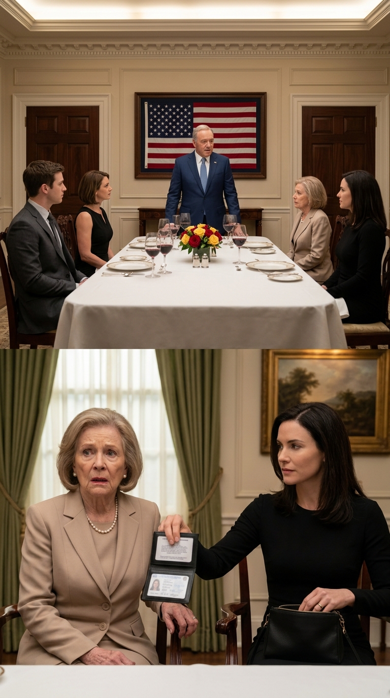 At Thanksgiving dinner, my father raised his glass and said, “We’re selling the family business. You’re getting nothing.” My brother smirked, my sister practically celebrated, and everyone expected me to break. Instead, I smiled and asked one quiet question: “Dad… who’s the buyer?” The moment he proudly said the name, I reached for the brushed platinum business card in my purse—and the entire room went still before I spoke again.