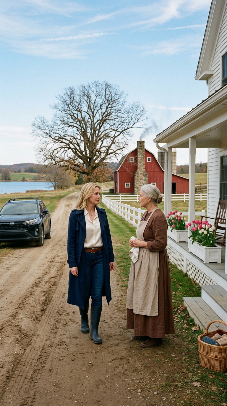 My Husband And I Left Our Old Ranch For The City 30 Years Ago, But He Still Went Back There Alone Three Times A Year And Never Told Me Why. After He Passed, My Children Urged Me To Sell It, Saying The Land Was Worthless. I Decided To Visit One Last Time Before Putting It On The Market — And The Moment I Pushed Open The Rusted Gate, I Realized My Husband Had Been Guarding A Secret All Along.