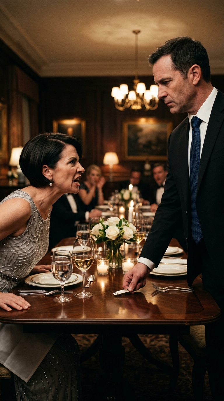 “Say sorry to my brother or leave my house!” my wife demanded at dinner, so I stood up, walked over to him, & said 1 sentence that destroyed 3 marriages-including ours. – News