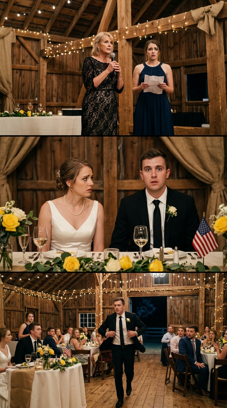 At my wedding reception, my mother took the microphone and said, “we are mourning the son we lost tonight,” while my sister walked toward me with a document and a pen, dressed like they’d come to bury me instead of celebrate me, and the worst part wasn’t what they demanded in front of 150 guests — it was the proof waiting in my jacket when i finally stood up