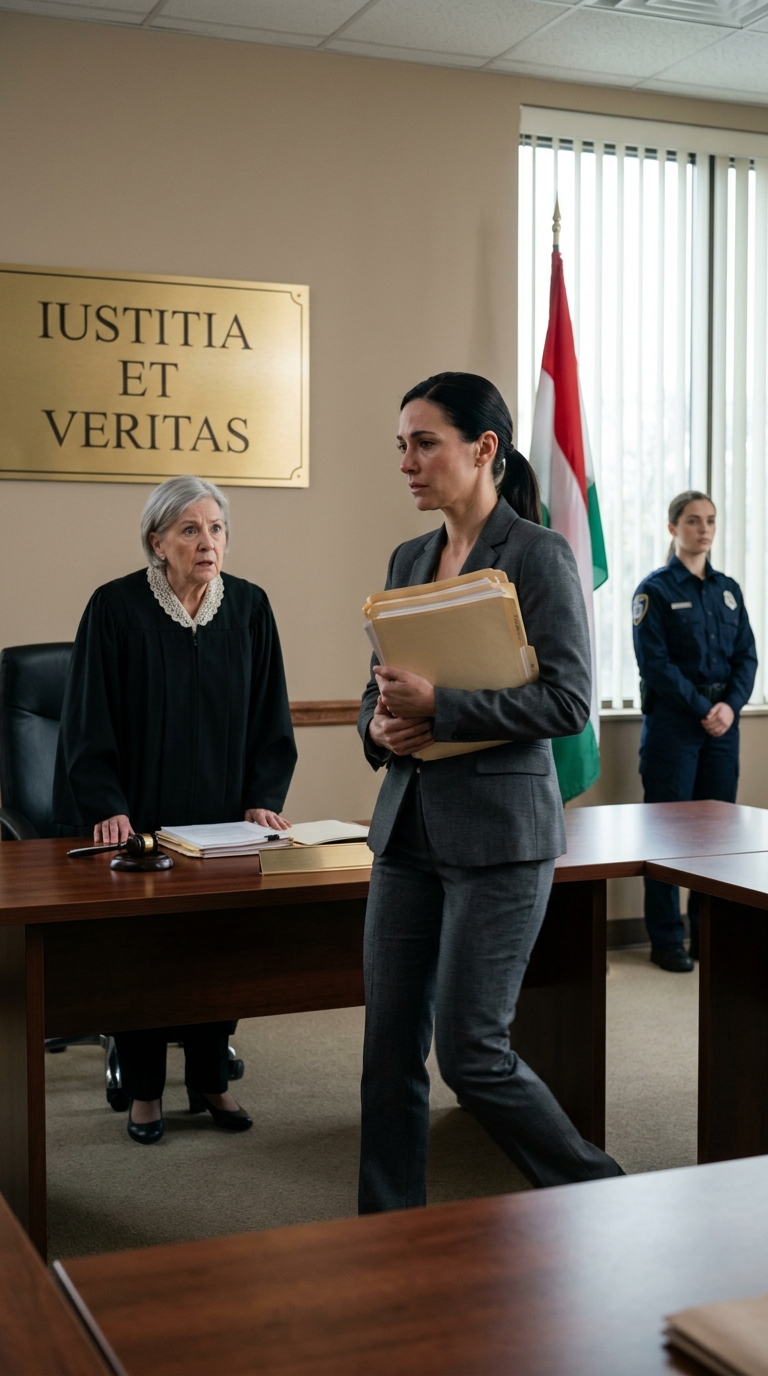 – Ne gyere el vasárnapi vacsorára! – jelentette be anya. – Sarah menyasszonyának anyja kerületi bírósági bíró. Le kell nyűgöznünk. – Rendben – mondtam. – Kedden reggel Patterson bíró megérkezett a bírói konferenciánkra. Amikor meglátta az ajtómon a „Rivera főbíró” feliratot… elkezdett nevetni, mert…