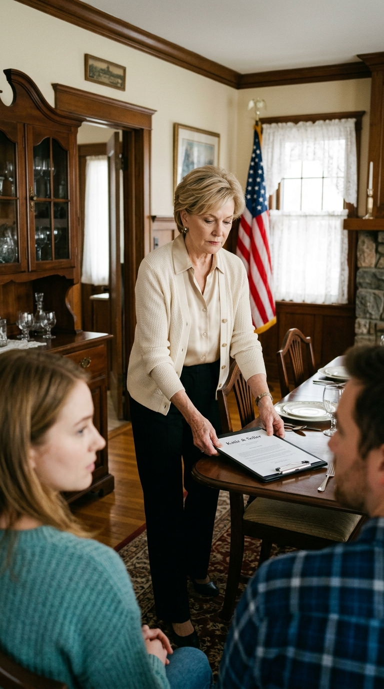 At The Family Meeting, My Son Said That If I Lived There, I Should Hand Over My Savings. His Wife Just Smiled. I Poured My Tea, Looked Up, And Gave The One Answer They Never Expected: “Then You Won’t Mind If I Stop Covering This House.” – News