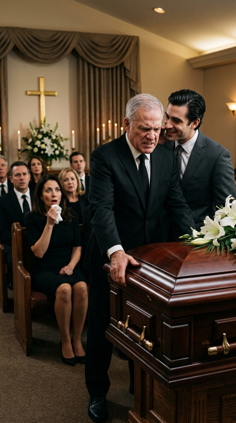 Úgy mosolygott a fiam temetésén, mintha már mindent megnyert volna. – Hírek