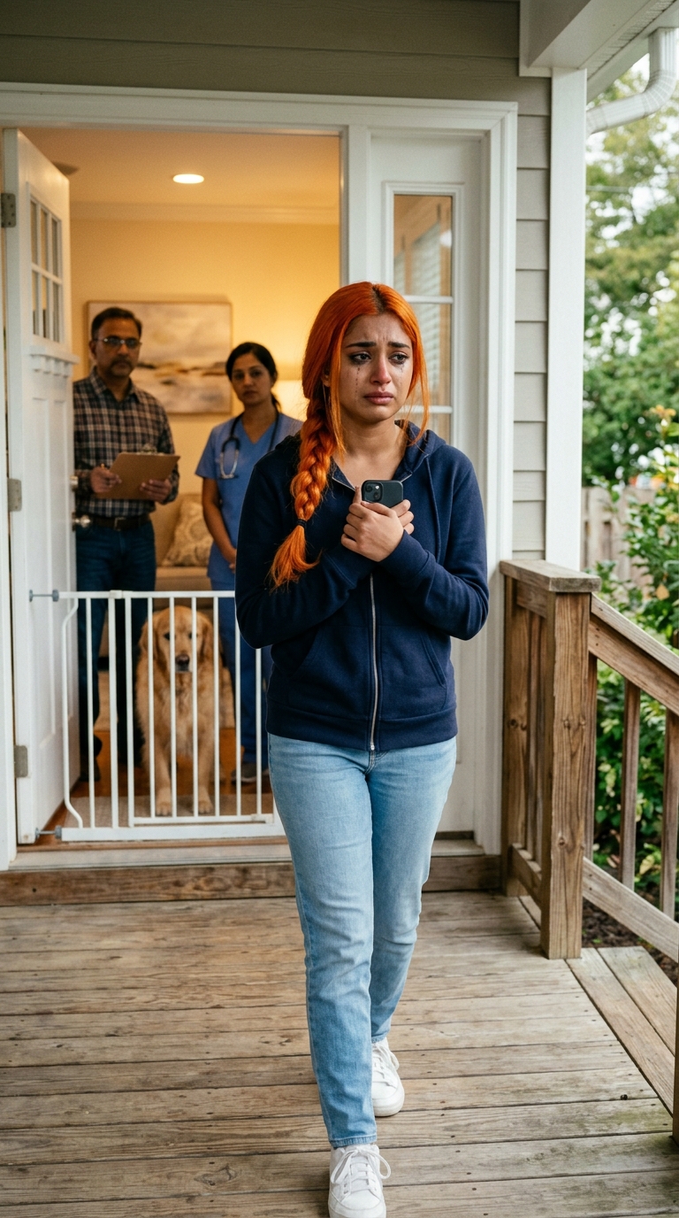 A szüleim betiltották a gyógyszert a 12 éves golden retrieverünknek – „csak a természetben” –, aztán megváltozott a tekintete, őrült módjára járkált fel-alá, és elkezdtem bezárni a hálószobám ajtaját éjszakára. Videókat mentettem, fotókat készítettem a recept címkéjéről, és elmondtam egy megbízható tanárnak. Negyvennyolc órával később egy megyei tisztviselő, egy állatorvos és egy helyettes állt a tornácunk zászlaja alatt egy házkutatási paranccsal… és a szüleim végre hallottak egy szót, amitől megdermedtek. – Hírek